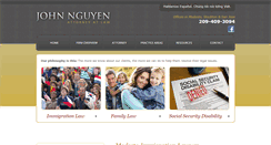 Desktop Screenshot of jnguyenlaw.com